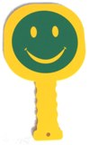 Crossing Guard Paddle Smiley/Stop