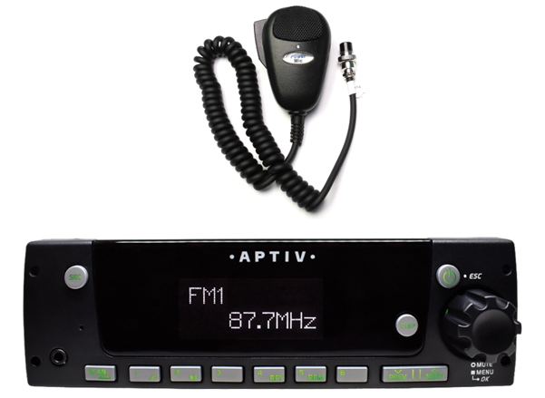 APTIV Radio Kit AM/FM/WB Bluetooth w/ PA Plug-n-Play Blue Bird
