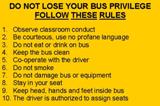 Bus Rules - Numbers 1-10