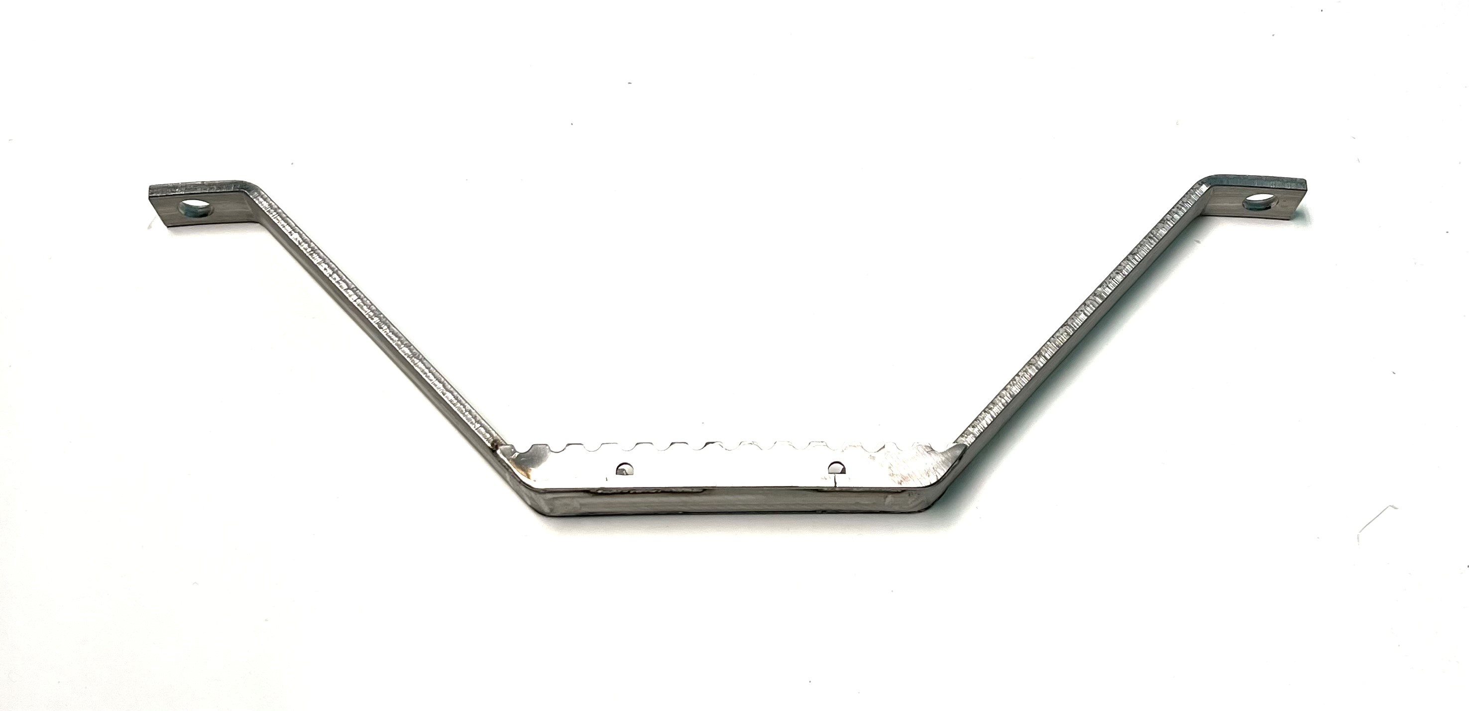Rear Bus Step, Stirrup Style, Stainless Steel 17.25" mounting