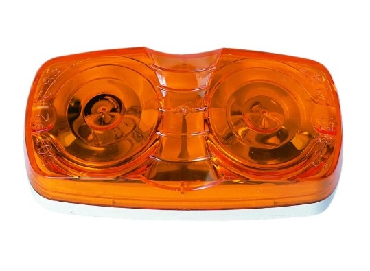 Peterson Double Bulls-Eye Clearance & Side Marker Light, AMBER