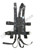 EZ-ON Large Adjustable Vest w/ Loops & Crotch Strap