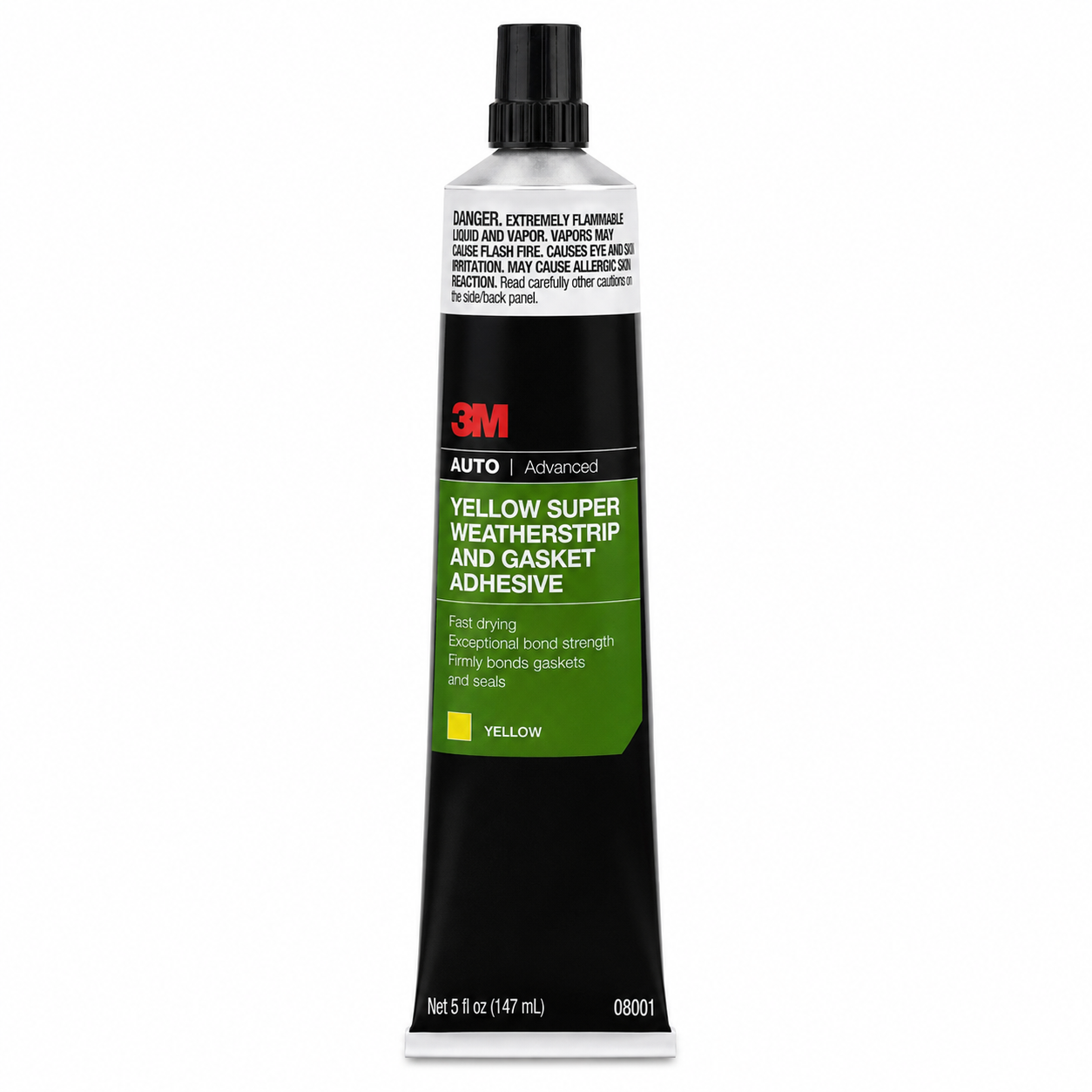 3M Super Weatherstrip and Gasket Adhesive, Yellow, 5 oz
