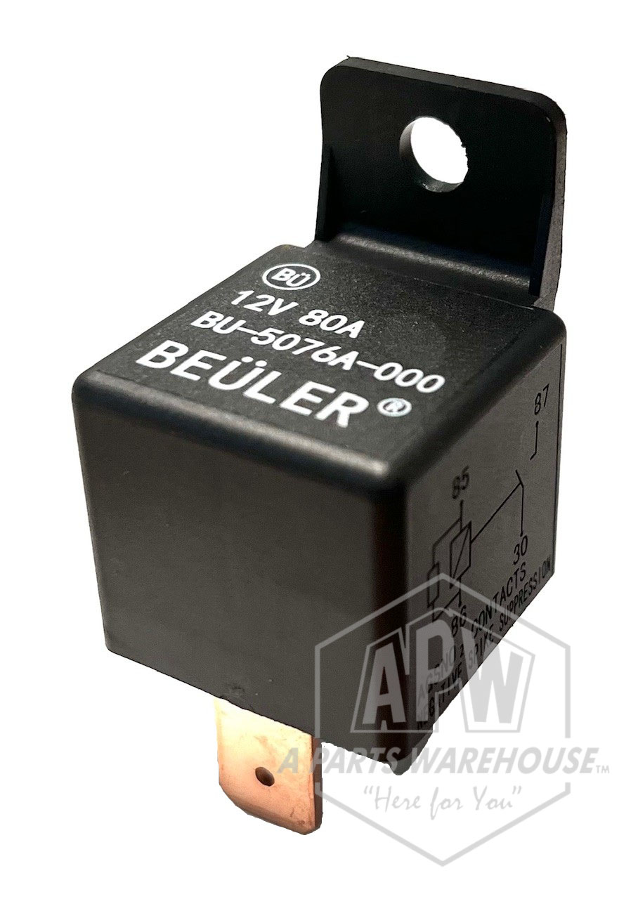 Relay with Tab, 12V 80A