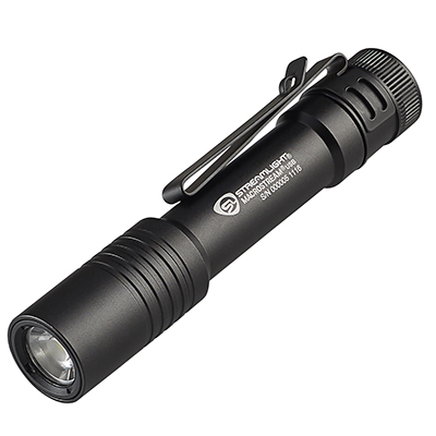 MACROSTREAM® USB EVERYDAY CARRY FLASHLIGHT, BLACK