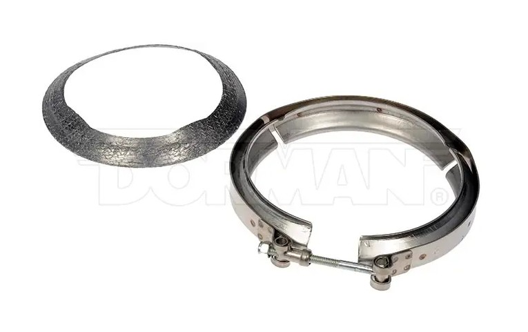 DPF Exhaust V-Band Clamp and Gasket