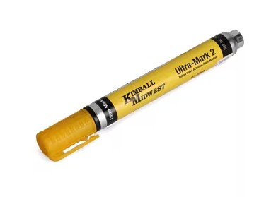 Yellow Ultra-Mark™ 2 Valve-Actuated Paint Marker