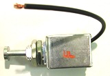 Door Momentary Switch (SPST, Normally OFF - ON with Plunger, Spring Return To OFF) w/ Wire lead