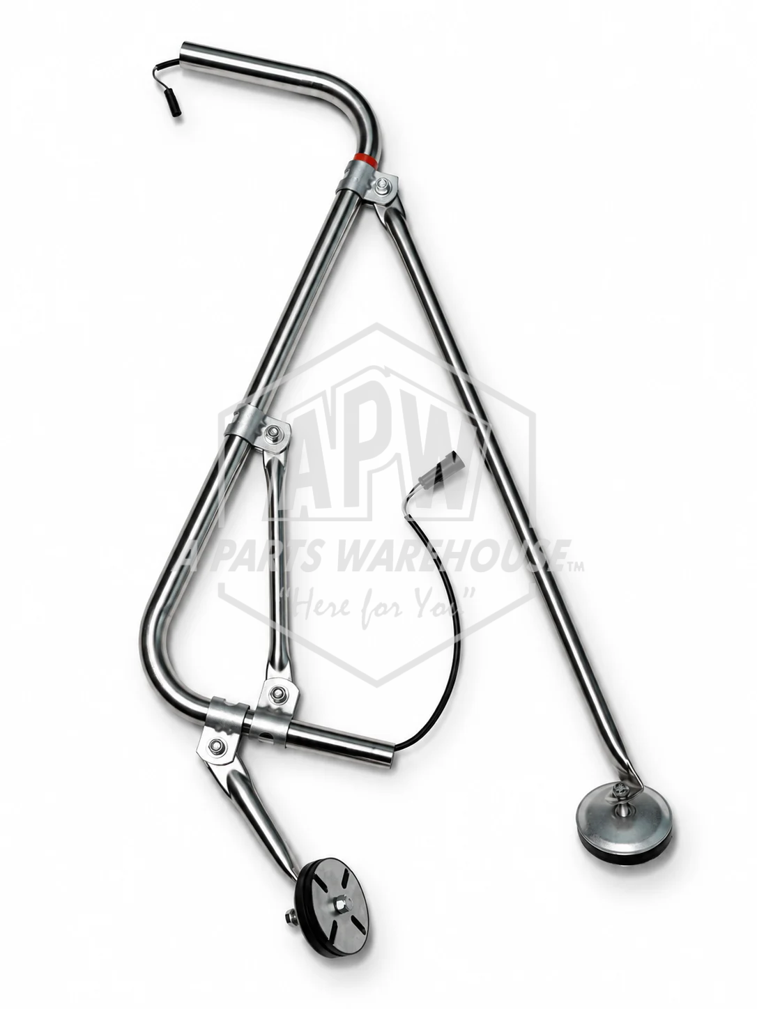 Crossview Arm Assembly, Left Side, Stainless Steel, Heated, IC 2024+