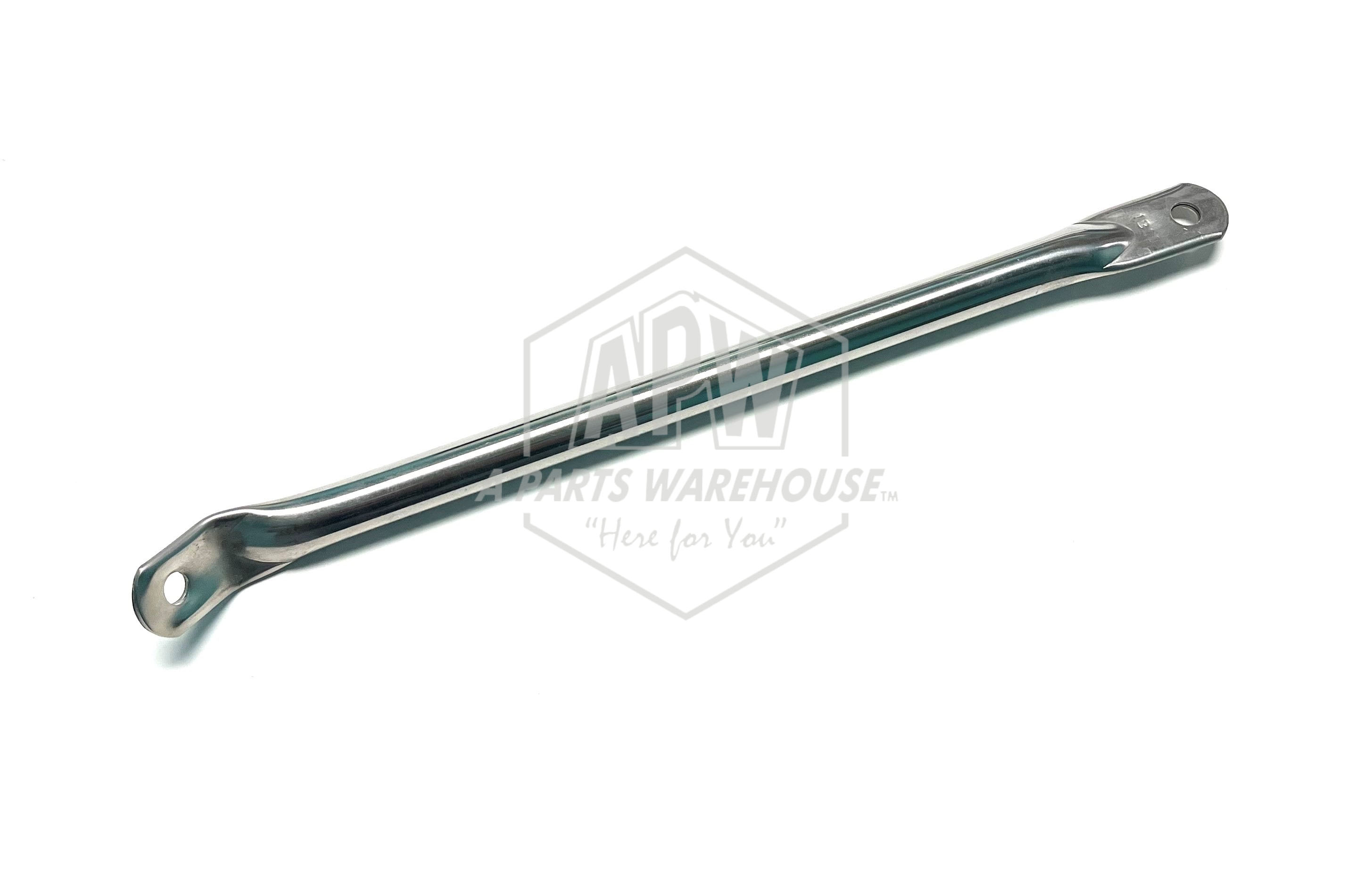IC Safety Cross Left Side Bottom Bracket 12" STAINLESS 