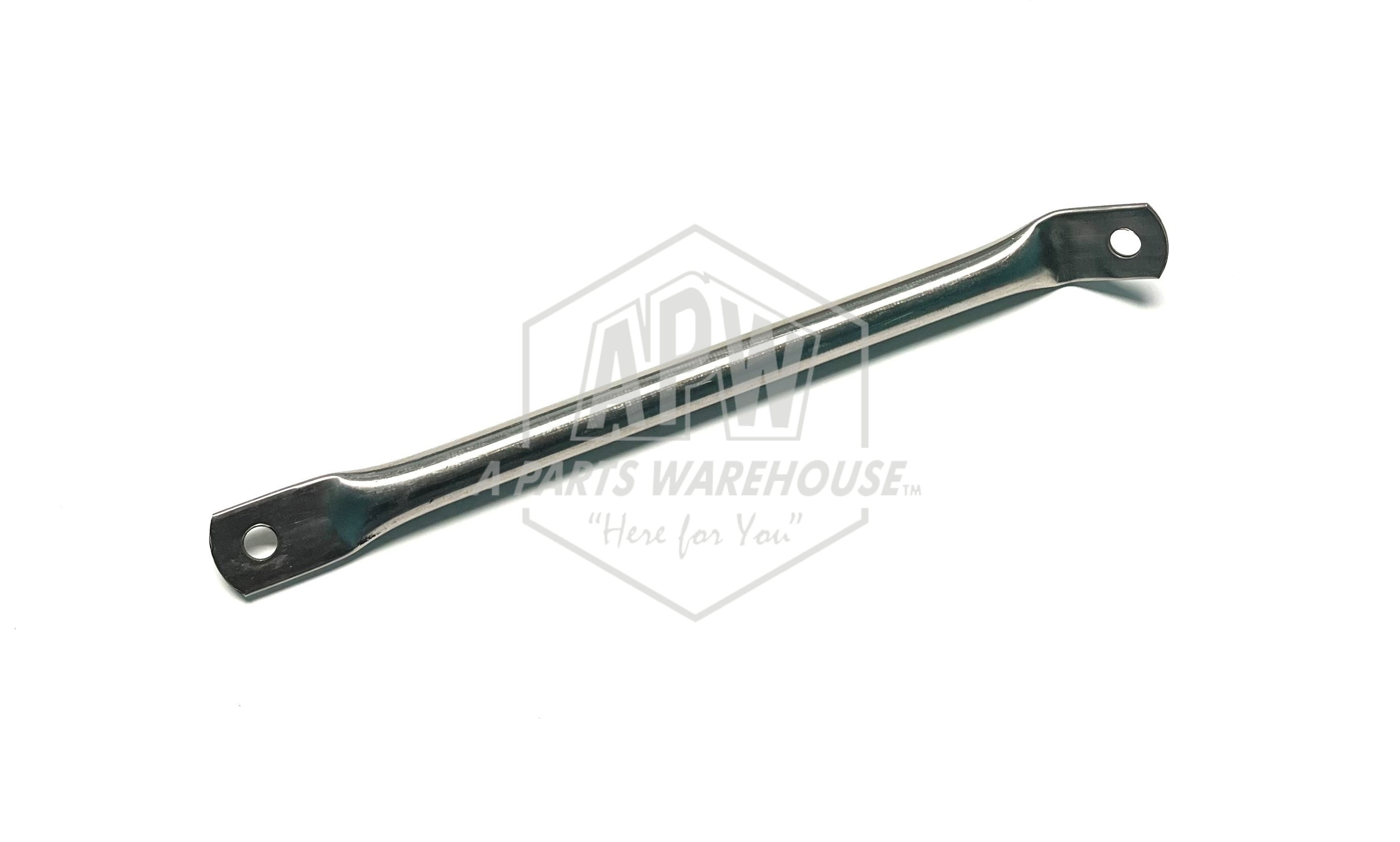 IC Safety Cross Right Side Bracket 10" STAINLESS