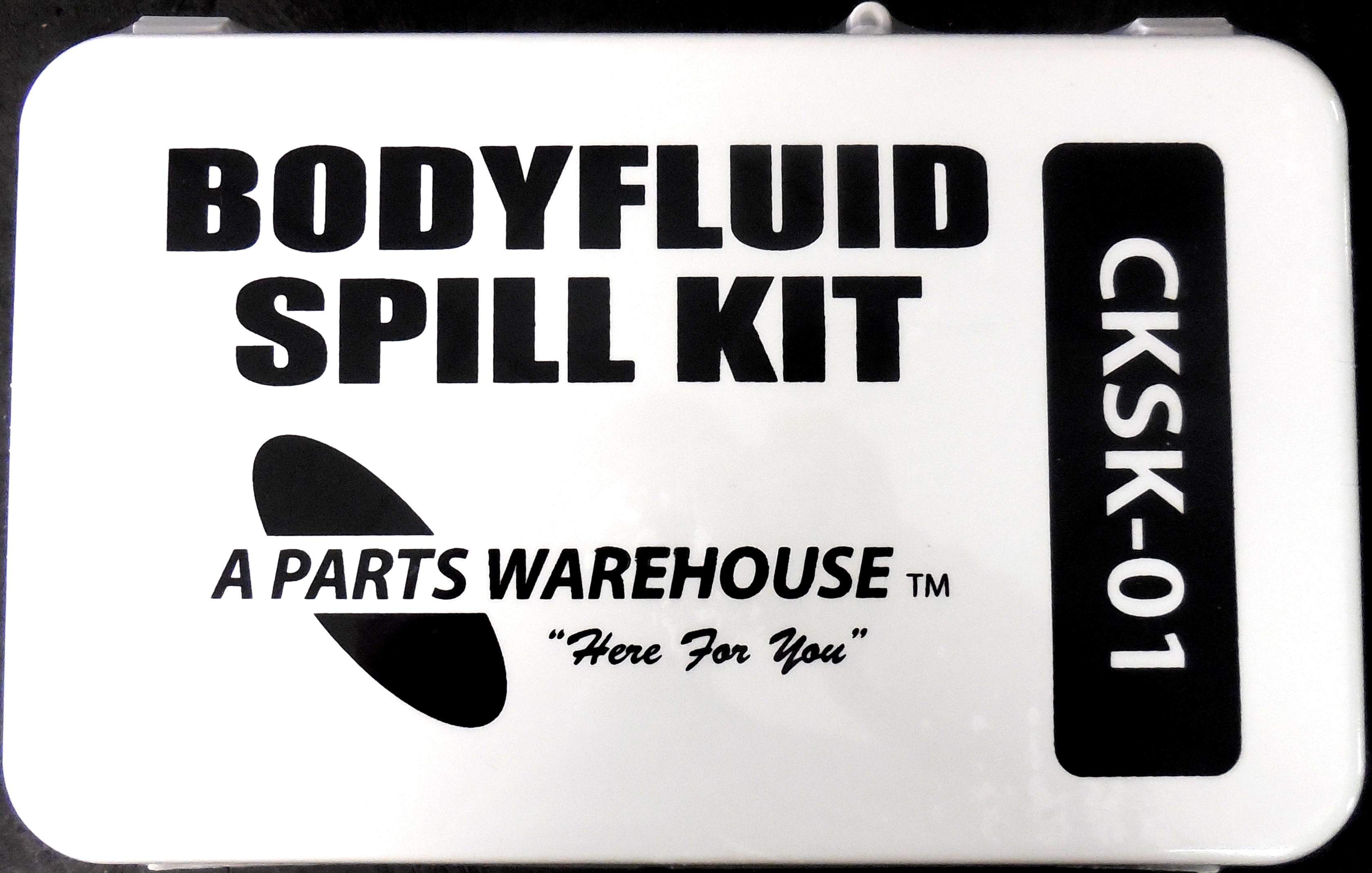 Body Fluid Spill Kit W/ Poly Box