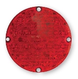 7" Round Stop/Tail/Turn Red LED