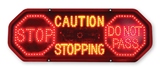 Rear Driver Alert Sign Flashing LEDs