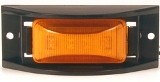 LED Clearance Marker Light with Mounting Guard Amber