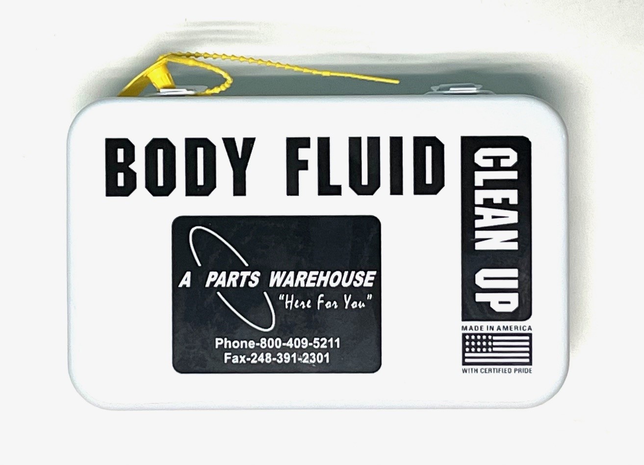 Body Fluid Kit with Metal Box 