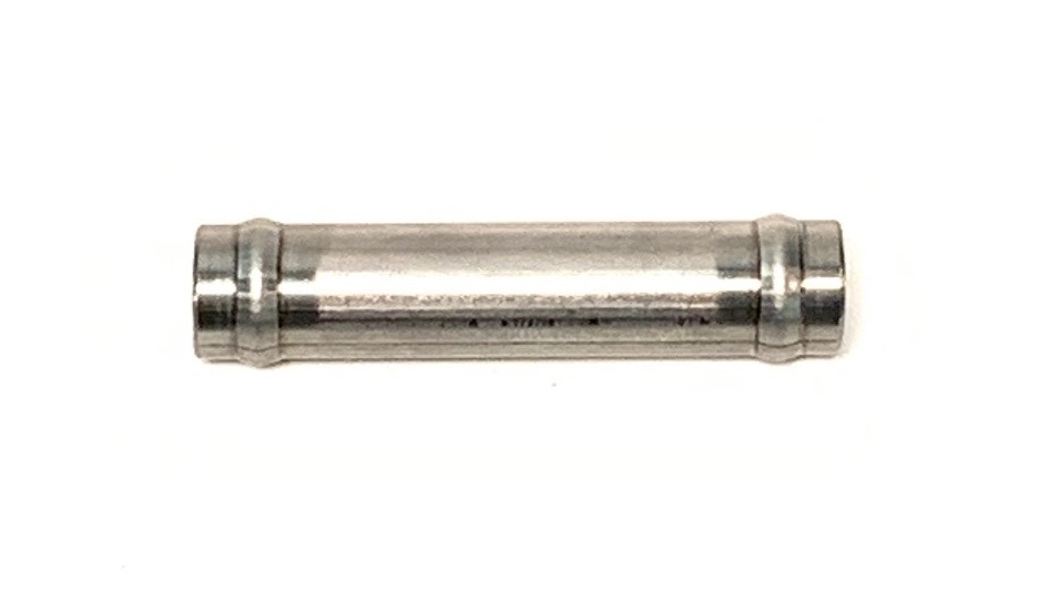 Stainless Straight Hose Coupler, 5/8" x 3"