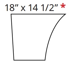 IC Lower Panels 18” x 14 1/2”