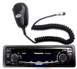 Panasonic Radio Kit AM/FM/MP3/AUX/CD Player W/ PA, Blue Bird