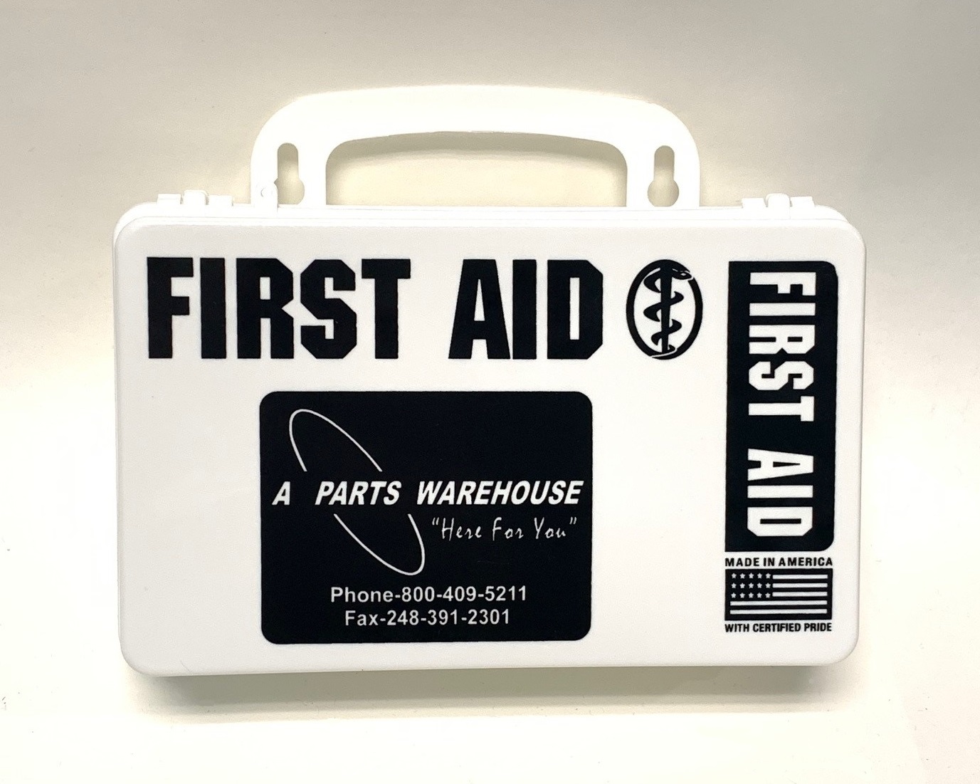 First Aid Kit White Poly Box ONLY