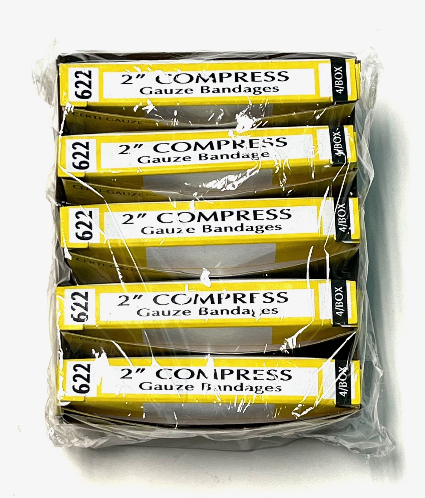 #622 Bandage Compress, 2″, 4/unit