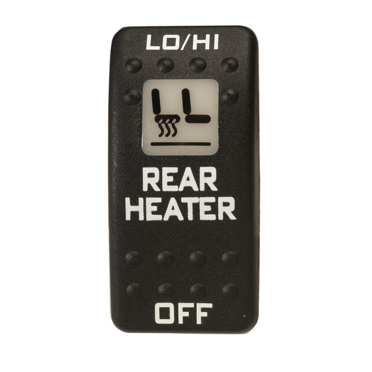 IC Switch Top - Rear Heater BOLD Font