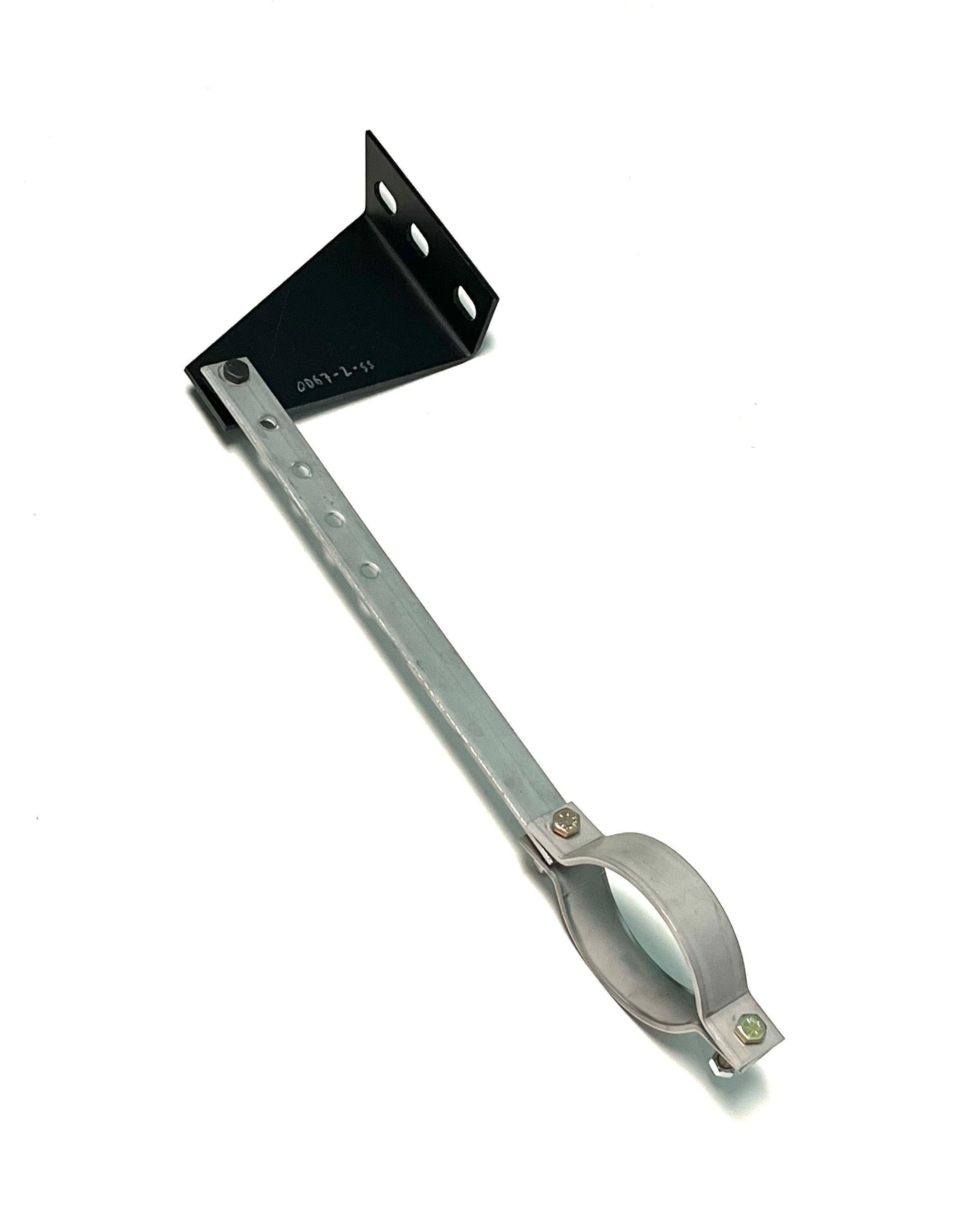 Universal Pipe Hanger With Bracket - 1/2" Holes