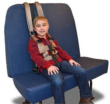 Universal Besi Vest With Crotch Strap, Inserts, Safe Journey Seat Mount - Medium